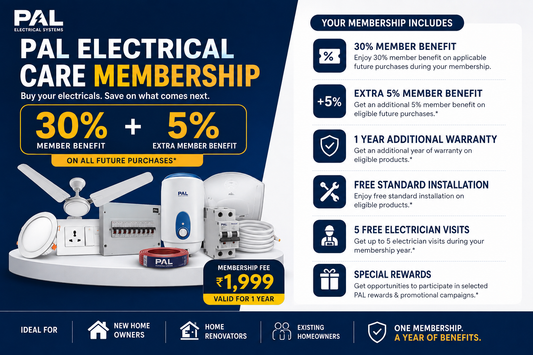 PAL Electrical Care Membership – 1 Year