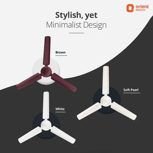 Orient Rapid Air High Speed Ceiling Fan 1200mm | 2-Year Warranty